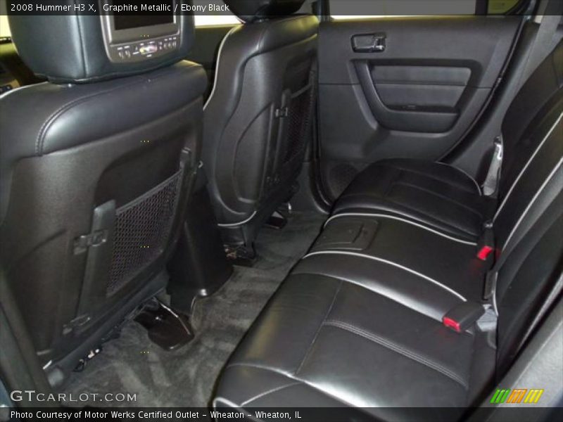 Graphite Metallic / Ebony Black 2008 Hummer H3 X