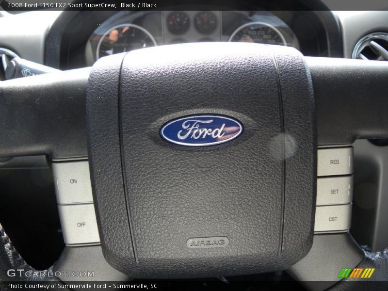 Black / Black 2008 Ford F150 FX2 Sport SuperCrew