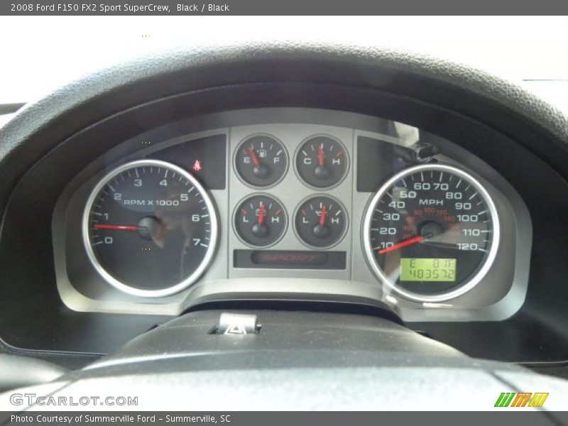  2008 F150 FX2 Sport SuperCrew FX2 Sport SuperCrew Gauges