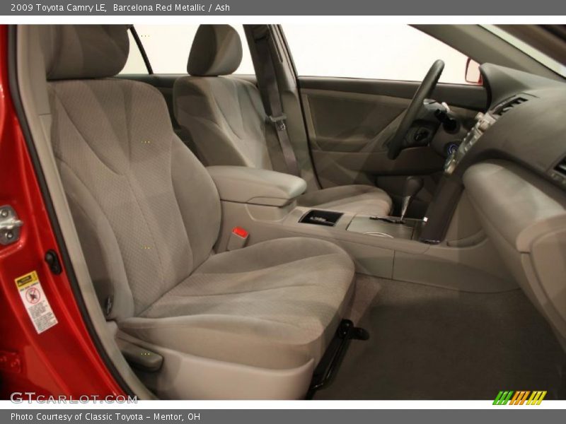 Barcelona Red Metallic / Ash 2009 Toyota Camry LE