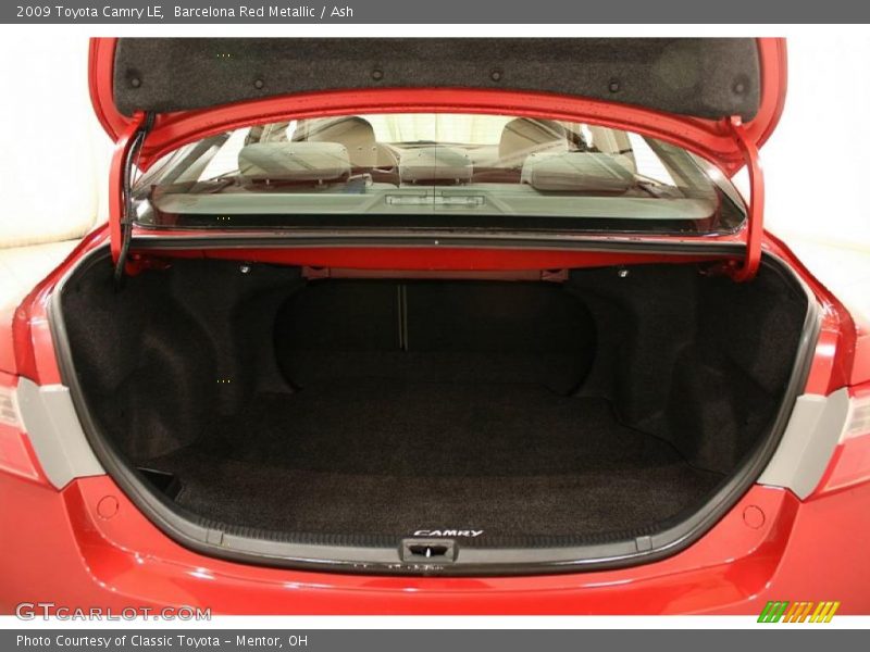 Barcelona Red Metallic / Ash 2009 Toyota Camry LE