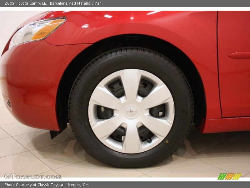 Barcelona Red Metallic / Ash 2009 Toyota Camry LE