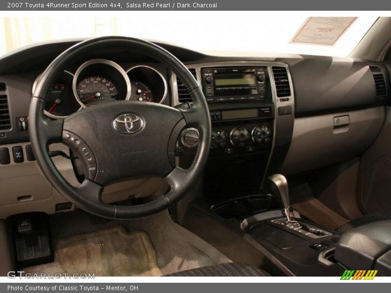 Salsa Red Pearl / Dark Charcoal 2007 Toyota 4Runner Sport Edition 4x4