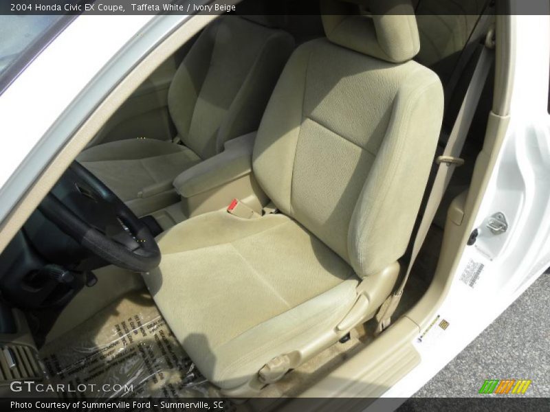 Taffeta White / Ivory Beige 2004 Honda Civic EX Coupe