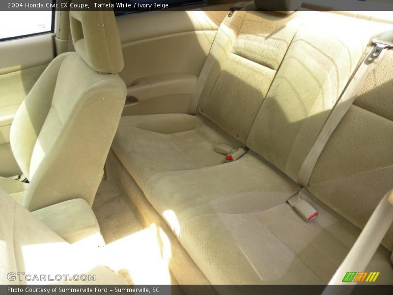 Taffeta White / Ivory Beige 2004 Honda Civic EX Coupe