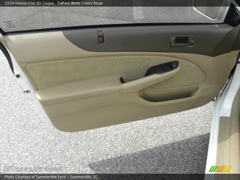Taffeta White / Ivory Beige 2004 Honda Civic EX Coupe