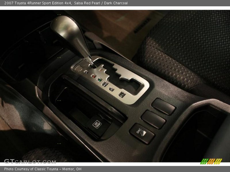 Salsa Red Pearl / Dark Charcoal 2007 Toyota 4Runner Sport Edition 4x4