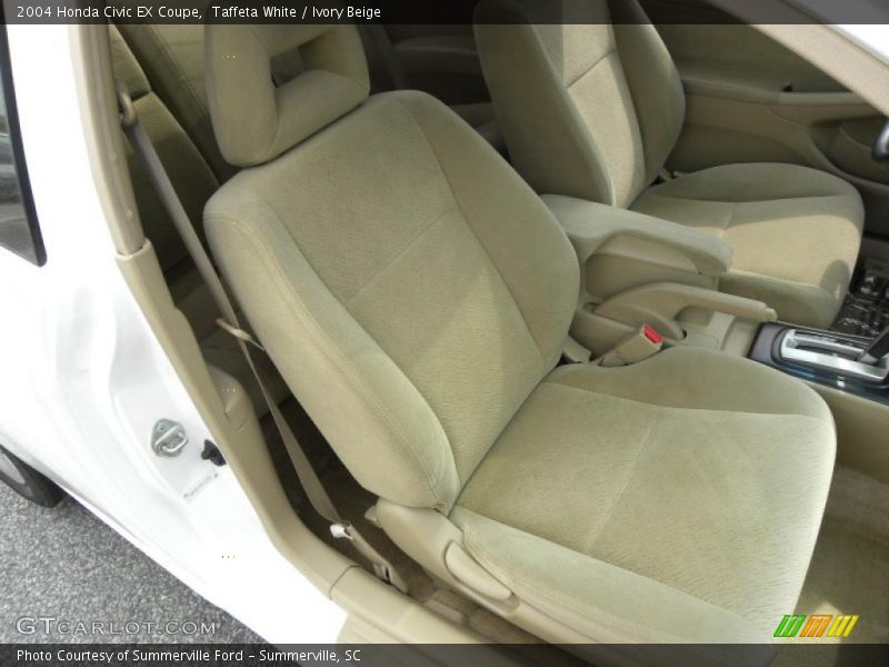Taffeta White / Ivory Beige 2004 Honda Civic EX Coupe