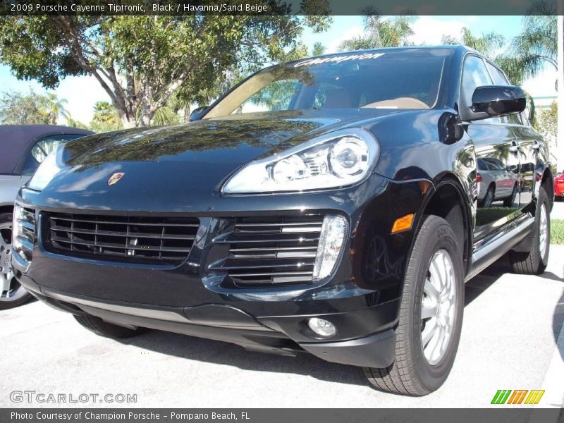Black / Havanna/Sand Beige 2009 Porsche Cayenne Tiptronic