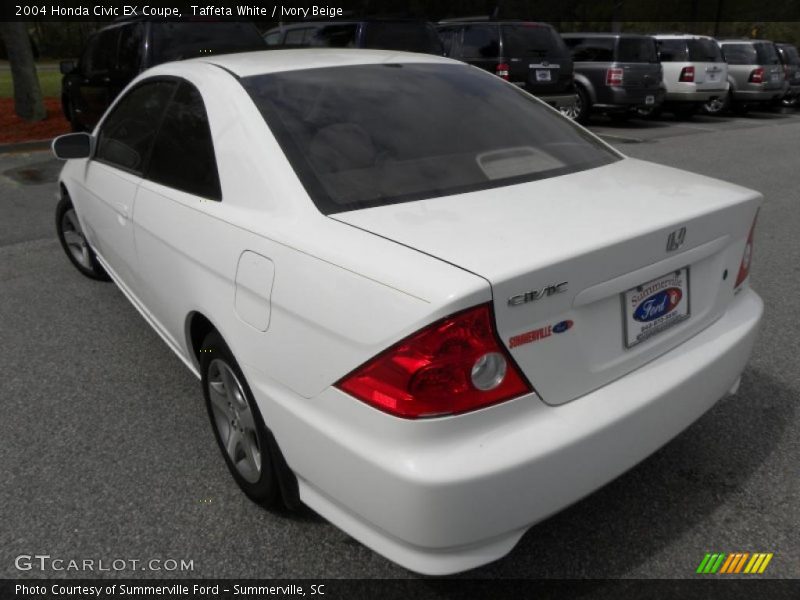 Taffeta White / Ivory Beige 2004 Honda Civic EX Coupe