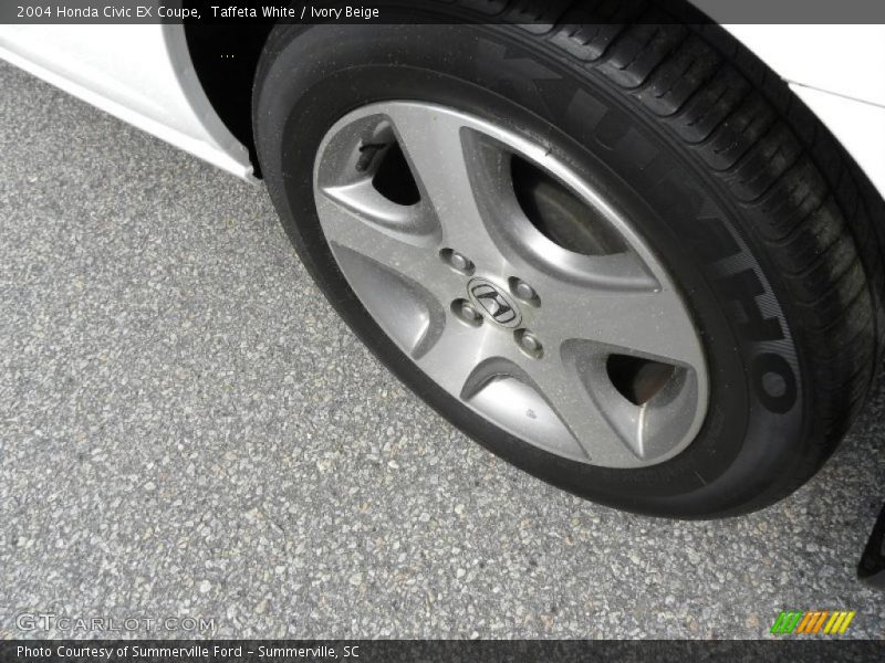 Taffeta White / Ivory Beige 2004 Honda Civic EX Coupe