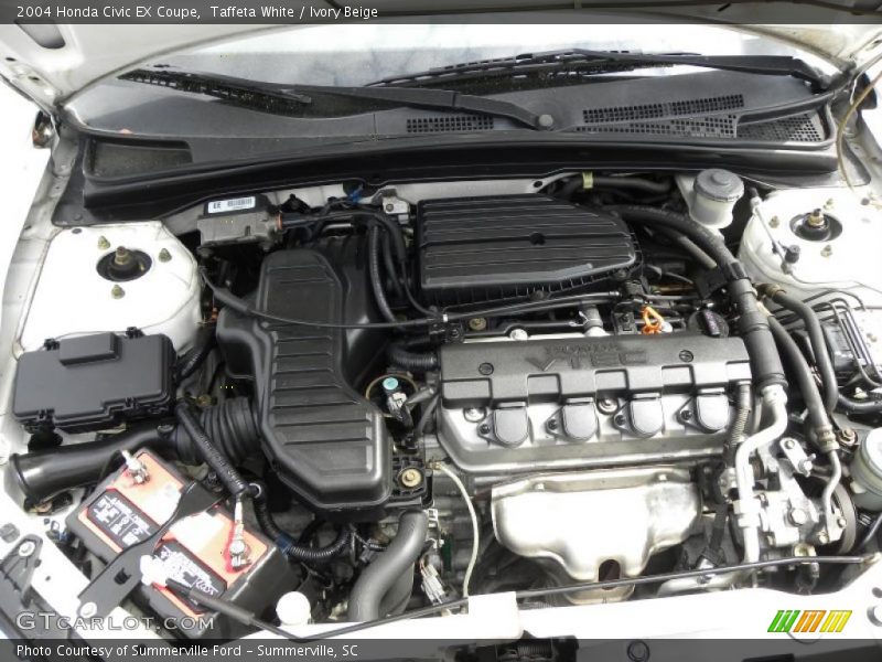 Taffeta White / Ivory Beige 2004 Honda Civic EX Coupe