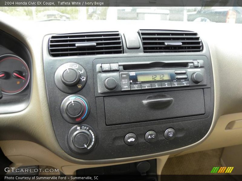Taffeta White / Ivory Beige 2004 Honda Civic EX Coupe