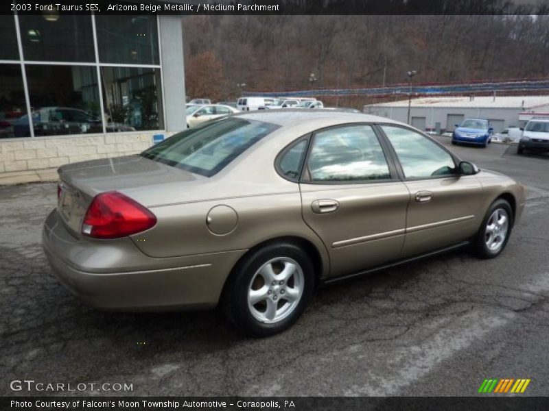 Arizona Beige Metallic / Medium Parchment 2003 Ford Taurus SES