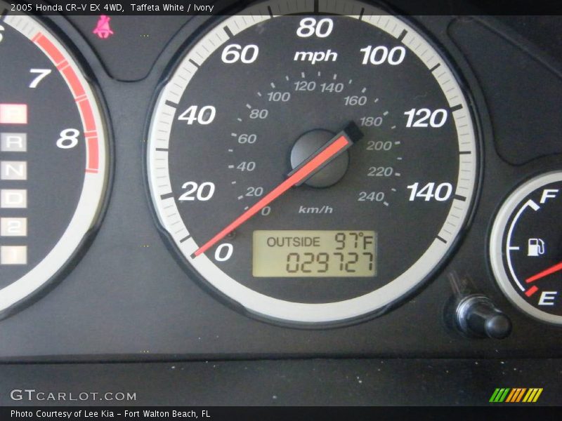 Taffeta White / Ivory 2005 Honda CR-V EX 4WD