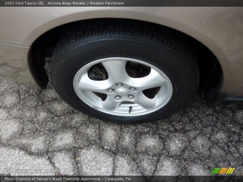 Arizona Beige Metallic / Medium Parchment 2003 Ford Taurus SES