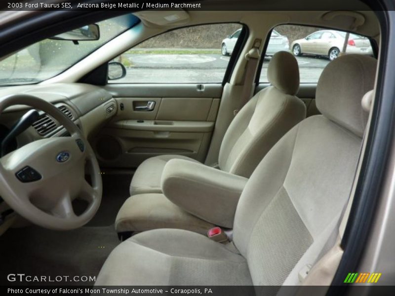 Arizona Beige Metallic / Medium Parchment 2003 Ford Taurus SES