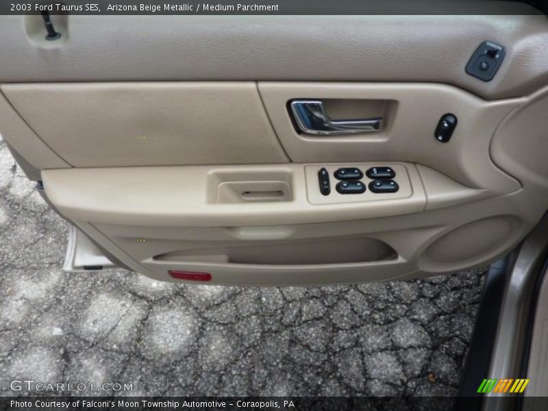 Arizona Beige Metallic / Medium Parchment 2003 Ford Taurus SES