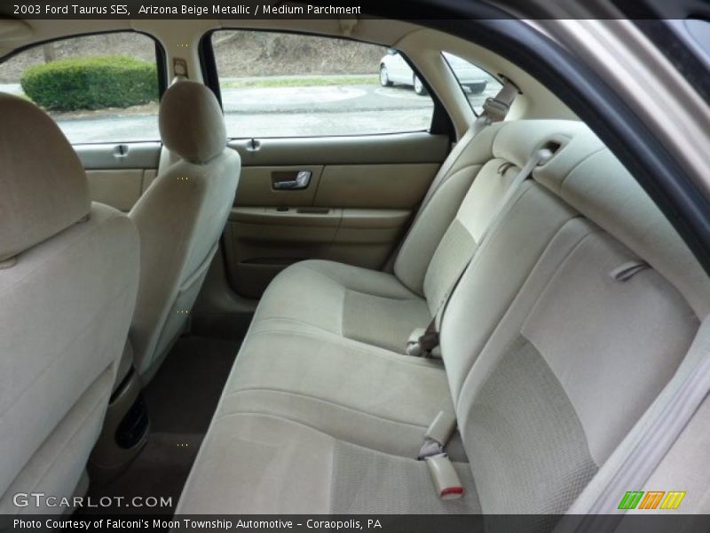 Arizona Beige Metallic / Medium Parchment 2003 Ford Taurus SES