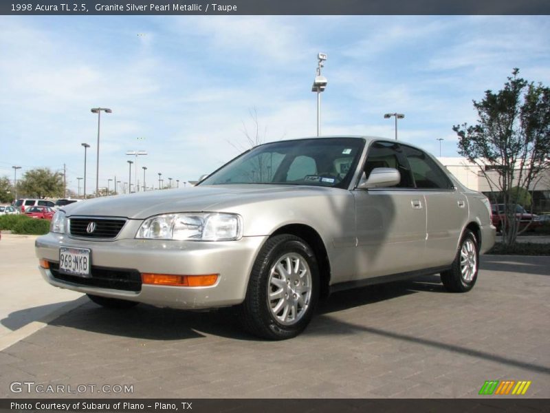 Granite Silver Pearl Metallic / Taupe 1998 Acura TL 2.5