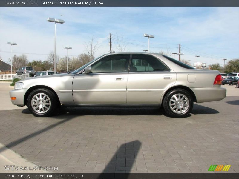 Granite Silver Pearl Metallic / Taupe 1998 Acura TL 2.5