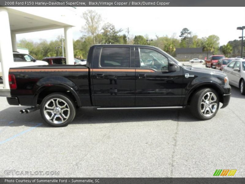  2008 F150 Harley-Davidson SuperCrew Black/Vintage Copper