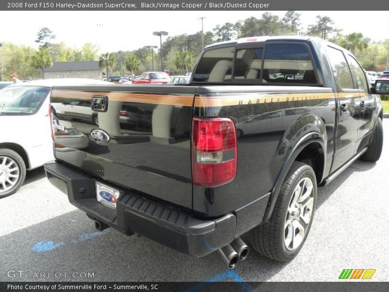  2008 F150 Harley-Davidson SuperCrew Black/Vintage Copper