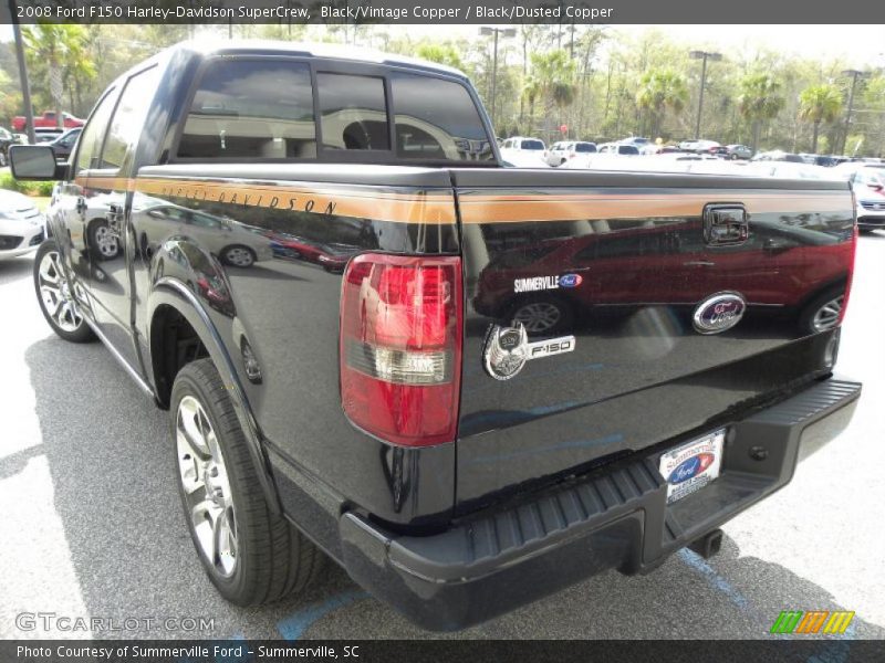 Black/Vintage Copper / Black/Dusted Copper 2008 Ford F150 Harley-Davidson SuperCrew