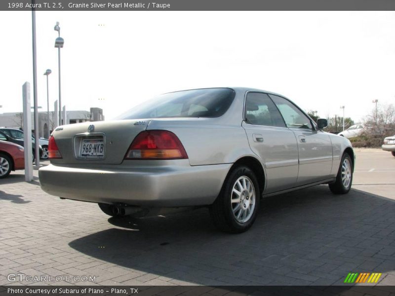 Granite Silver Pearl Metallic / Taupe 1998 Acura TL 2.5