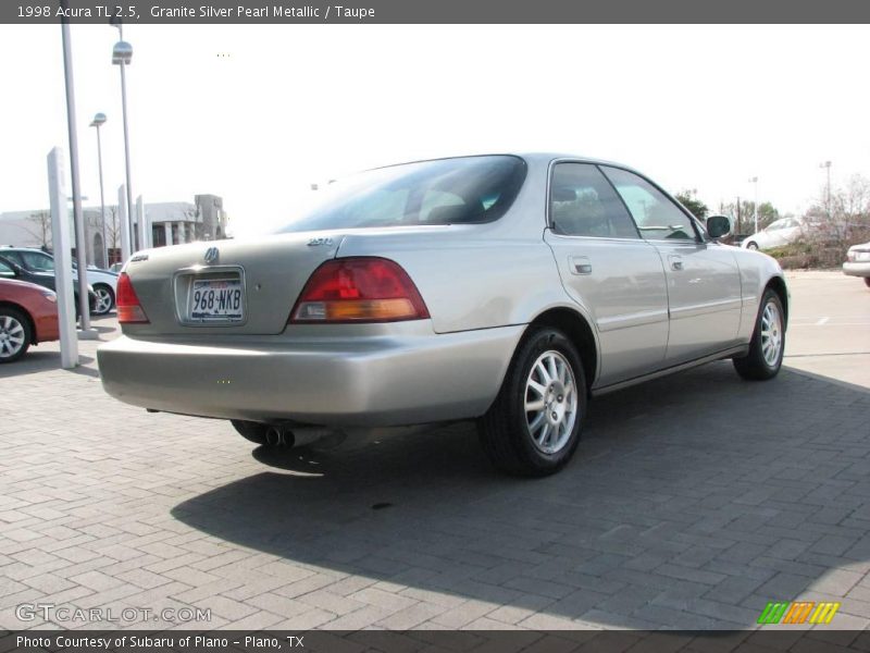 Granite Silver Pearl Metallic / Taupe 1998 Acura TL 2.5