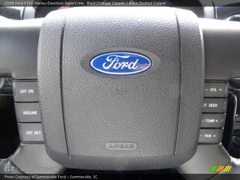 Controls of 2008 F150 Harley-Davidson SuperCrew