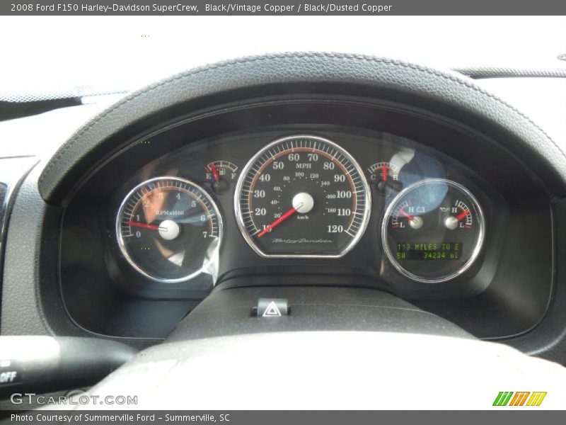 2008 F150 Harley-Davidson SuperCrew Harley-Davidson SuperCrew Gauges