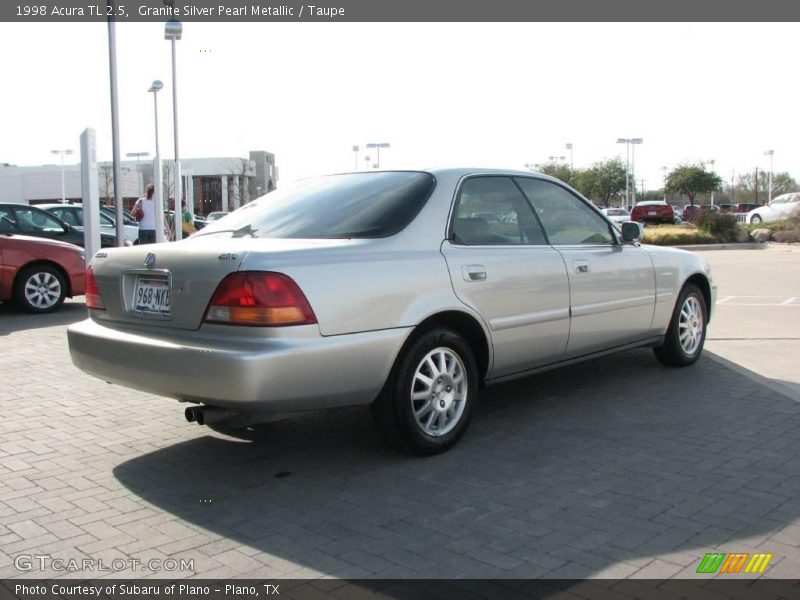 Granite Silver Pearl Metallic / Taupe 1998 Acura TL 2.5