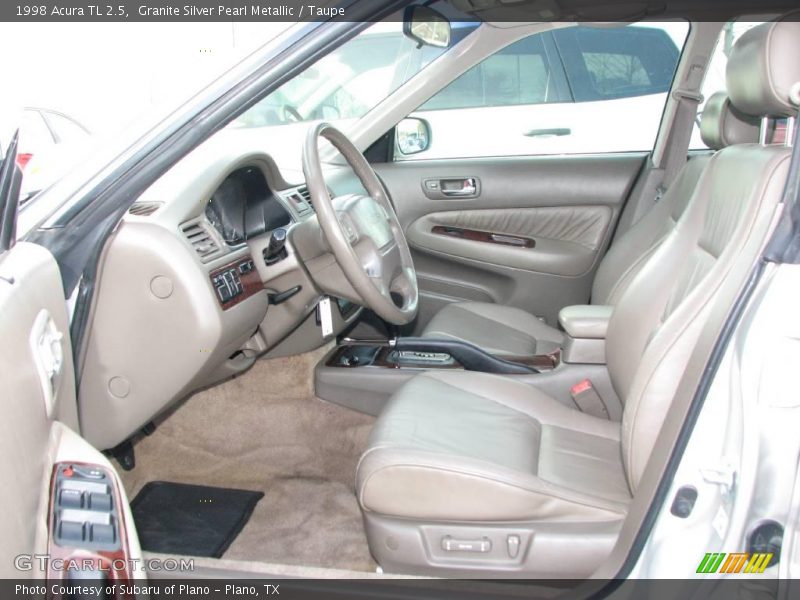 Granite Silver Pearl Metallic / Taupe 1998 Acura TL 2.5