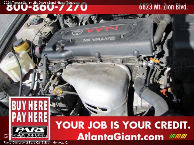 Desert Sand Mica / Taupe 2004 Toyota Camry LE