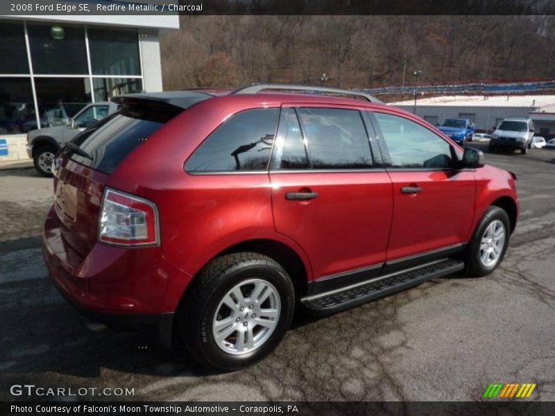 Redfire Metallic / Charcoal 2008 Ford Edge SE