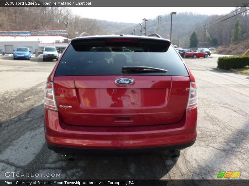 Redfire Metallic / Charcoal 2008 Ford Edge SE
