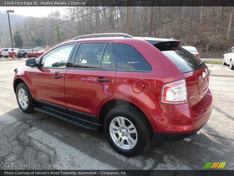 Redfire Metallic / Charcoal 2008 Ford Edge SE