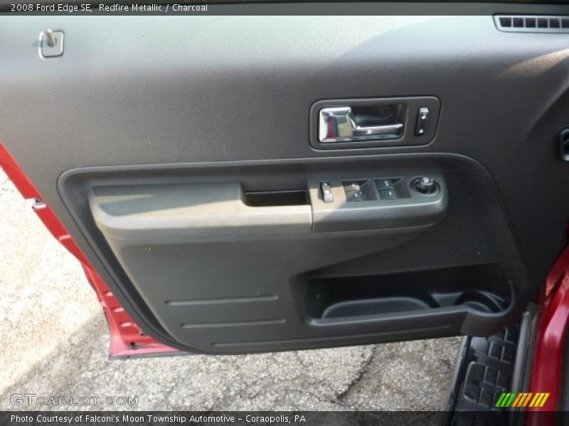 Redfire Metallic / Charcoal 2008 Ford Edge SE