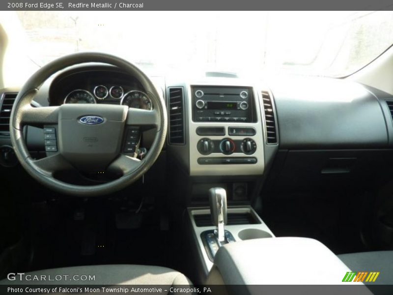 Redfire Metallic / Charcoal 2008 Ford Edge SE
