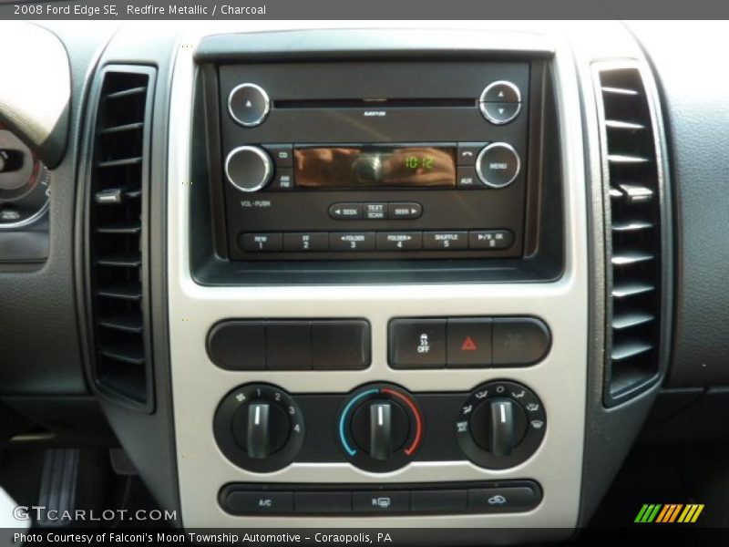 Redfire Metallic / Charcoal 2008 Ford Edge SE