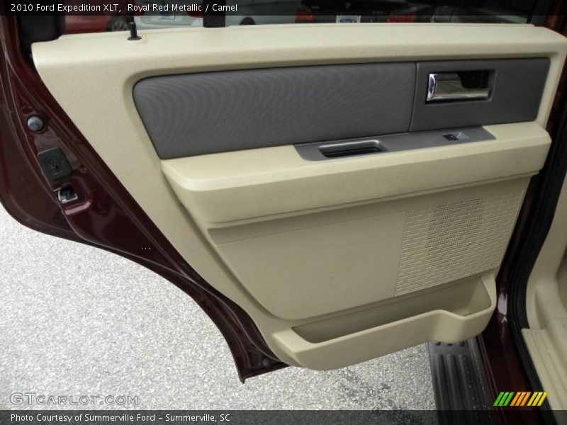 Royal Red Metallic / Camel 2010 Ford Expedition XLT