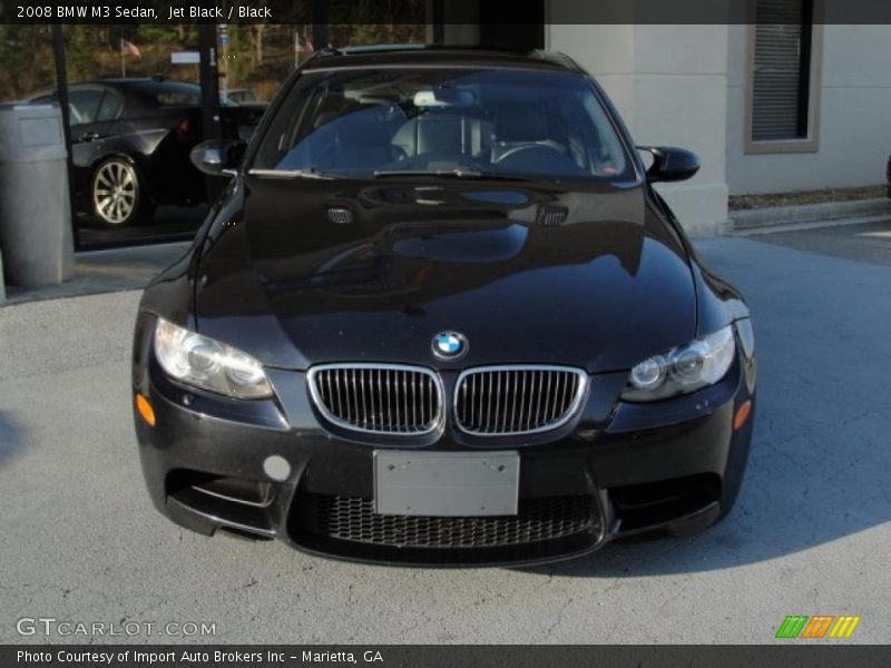 Jet Black / Black 2008 BMW M3 Sedan