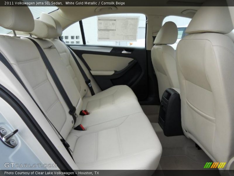 White Gold Metallic / Cornsilk Beige 2011 Volkswagen Jetta SEL Sedan