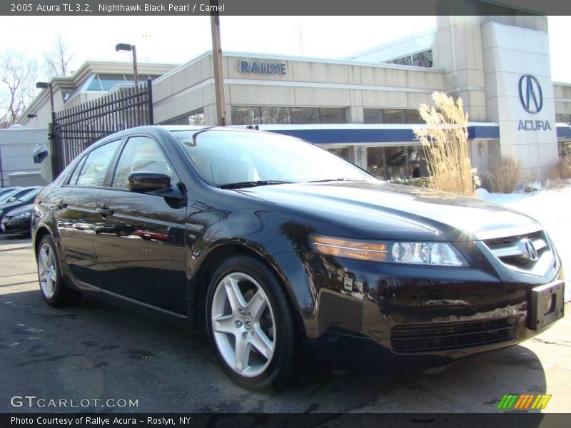 Nighthawk Black Pearl / Camel 2005 Acura TL 3.2