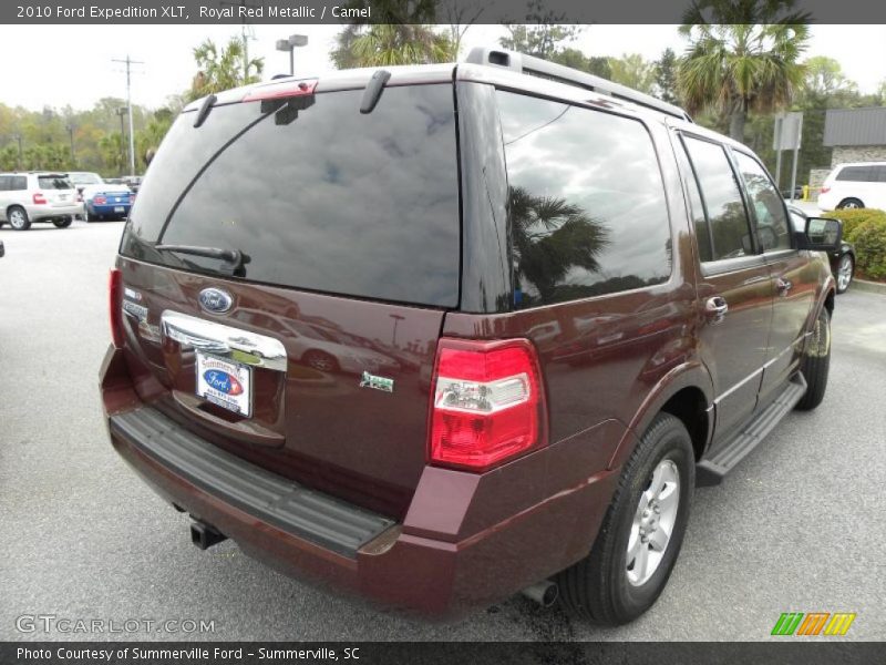 Royal Red Metallic / Camel 2010 Ford Expedition XLT