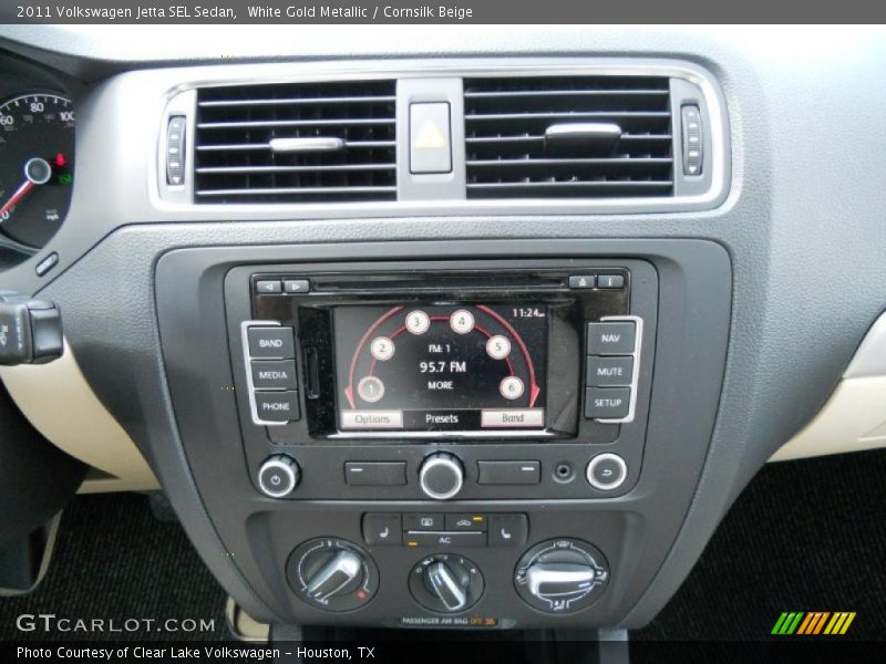 White Gold Metallic / Cornsilk Beige 2011 Volkswagen Jetta SEL Sedan