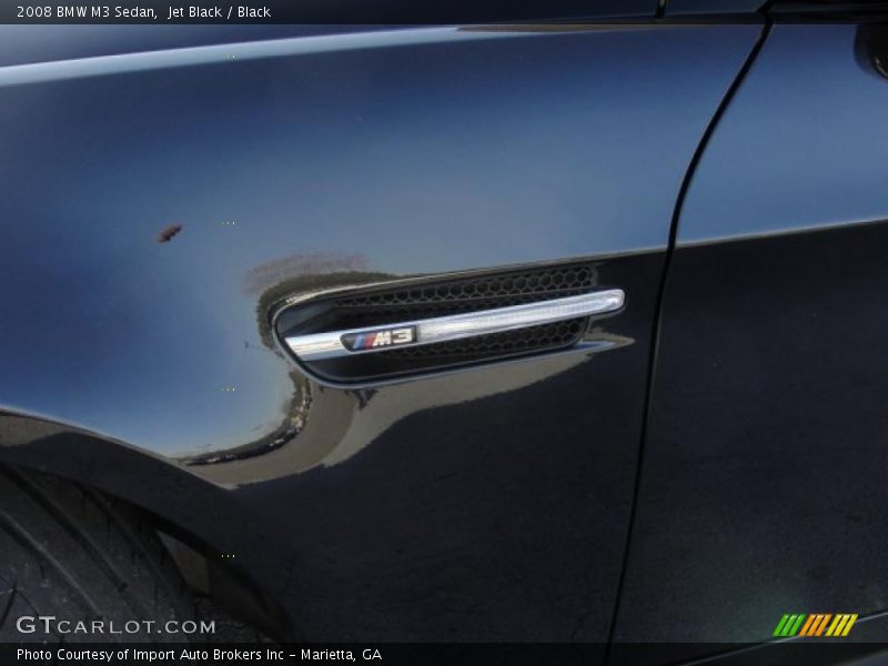 Jet Black / Black 2008 BMW M3 Sedan