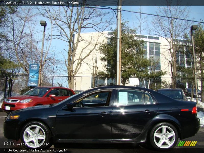 Nighthawk Black Pearl / Camel 2005 Acura TL 3.2