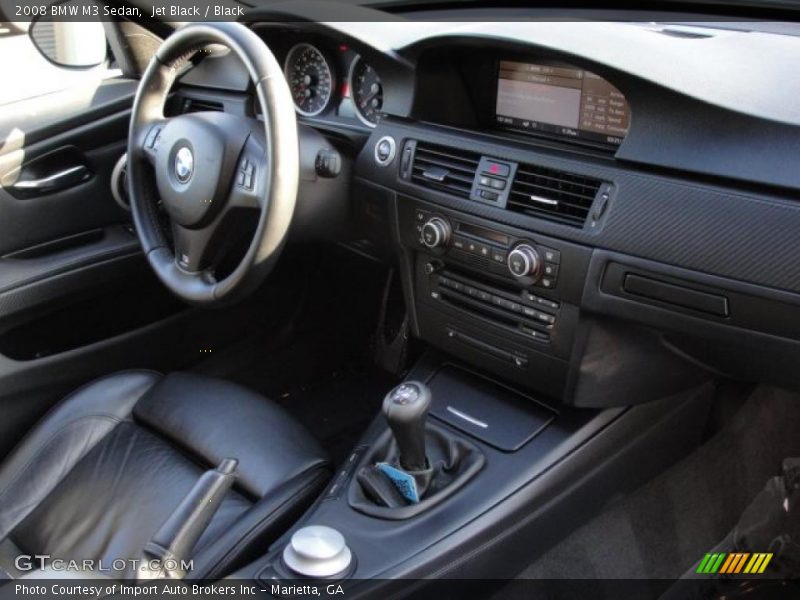 Jet Black / Black 2008 BMW M3 Sedan